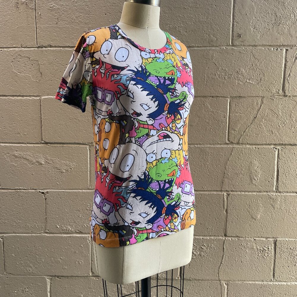 Retro Rugrats Print T-shirt